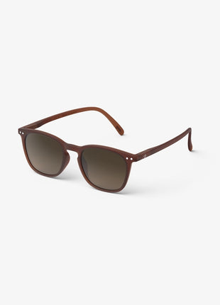 IZIPIZI #E SUN zonnebril mahogany bruin shaded glazen