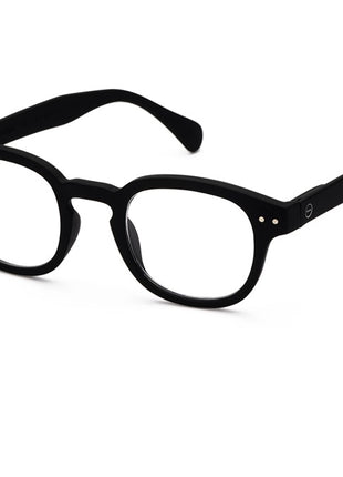 LMSCC01 IZIPIZI #C - leesbril hoekige glazen zwart  - kies uw sterkte