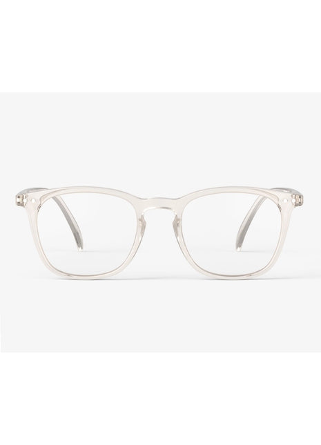 IZIPIZI #E - leesbril office paper note beige trapeze - kies sterkte