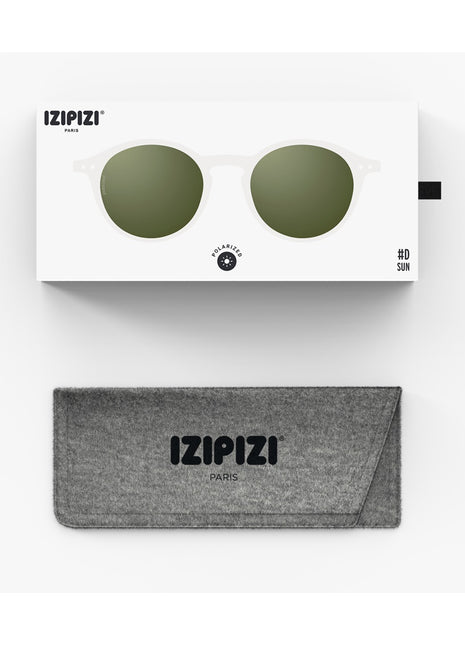 IZIPIZI #D zonnebril crystal ronde glazen polarized