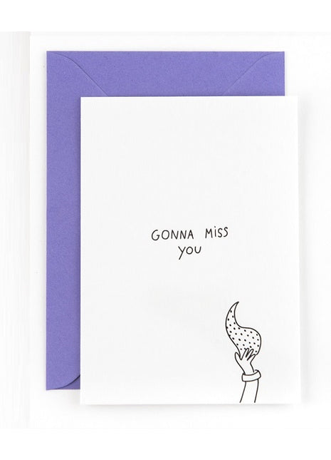 Ansichtkaart / Wenskaart - pensioen / vut afscheid met envelop