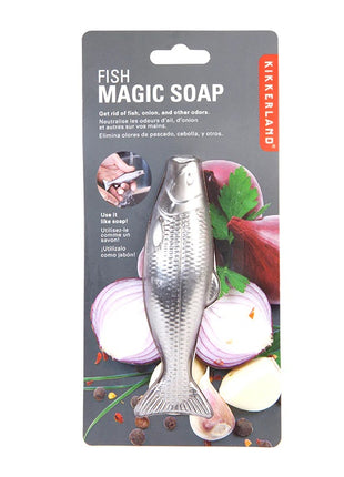 MS003 Kikkerland Fish Magic Soap RVS