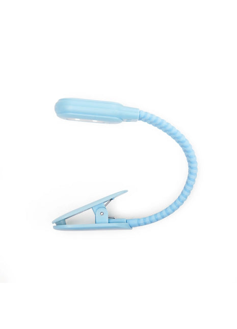 BL13-BL-EU Kikkerland Clip oplaadbare boekenlamp blauw