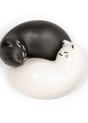 SP25 Kikkerland Purrfect kat peper en zout strooier