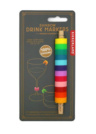 BA86 Kikkerland Rainbow glas markers