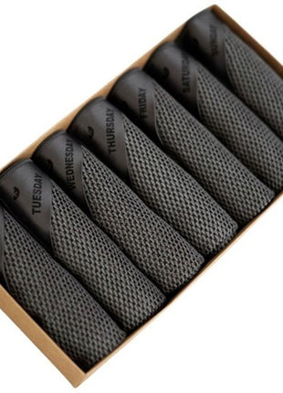 KLUD-403 Klud wafel vaatdoekjes charcoal - 7 stuks