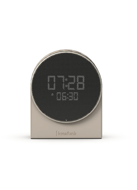 KFEW29 Kreafunk Ivy wekker / bluetooth speaker ivoor zand