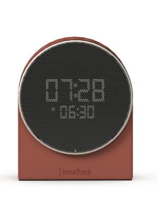 KFEW23 Kreafunk Ivy wekker / bluetooth speaker terracotta