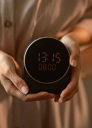 KFEW22 Kreafunk Ivy wekker / bluetooth speaker zwart