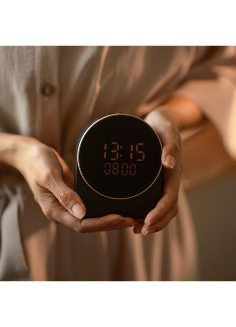 KFEW22 Kreafunk Ivy wekker / bluetooth speaker zwart