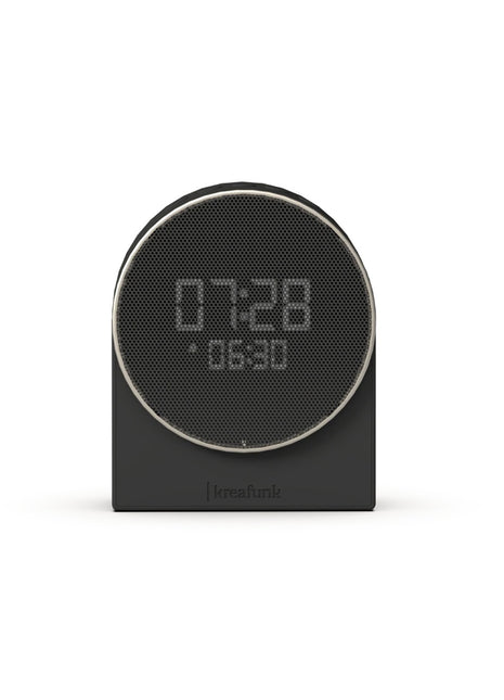 KFEW22 Kreafunk Ivy wekker / bluetooth speaker zwart