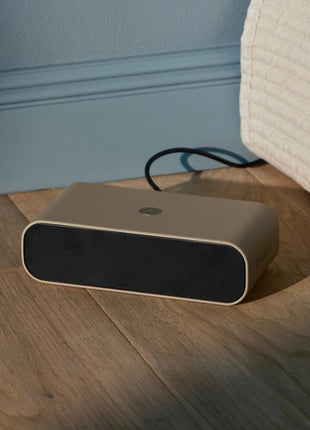 Kreafunk Wakie wekker / bluetooth speaker ivoor zand KFKE199