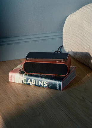 Kreafunk Wakie wekker / bluetooth speaker terracotta KFKE193