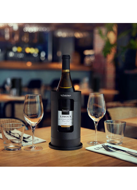 La Fraîcheur Grand Cru wijnkoeler mat zwart