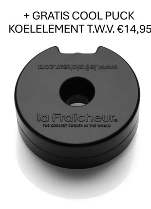 La Fraîcheur Grand Cru wijnkoeler goud + Gratis Cool-Puck twv €14,95