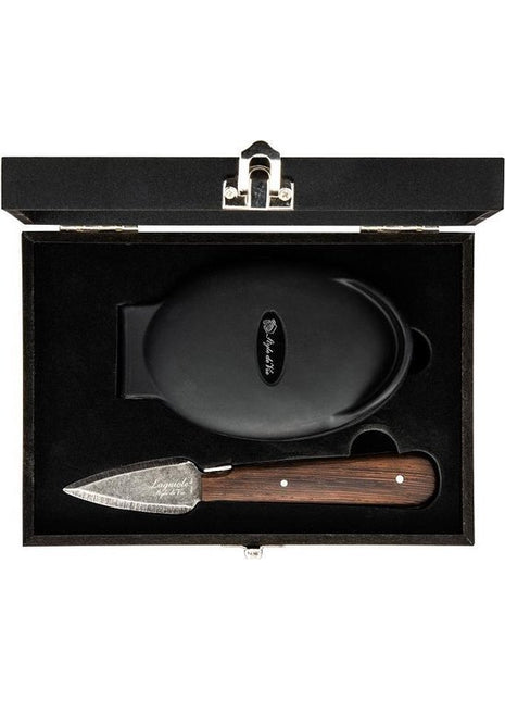 Laguiole Style de Vie oestermes wengé en houder