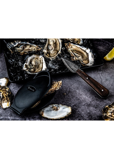 Laguiole Style de Vie oestermes wengé en houder