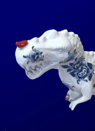 Lammers & Lammers T-rex dinosaurus delftsblauw
