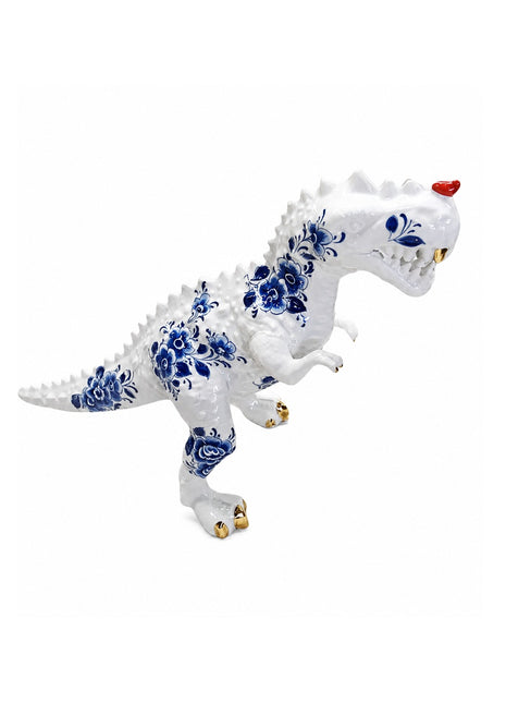 Lammers & Lammers T-rex dinosaurus delftsblauw