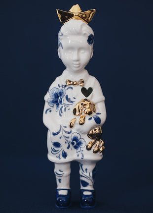 Lammers & Lammers kleine jongen met bootje