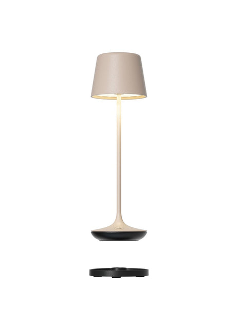 Leonardo Bari zand tafellamp oplaadbaar 76044