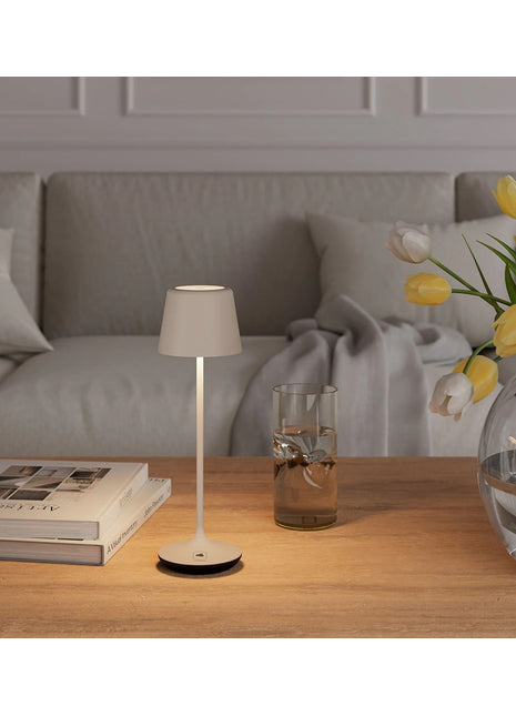 Leonardo Bari zand tafellamp oplaadbaar 76044