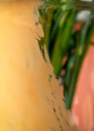 047508 Leonardo CIPRIA DUE vaas abrikoos / zalm glas handgemaakt