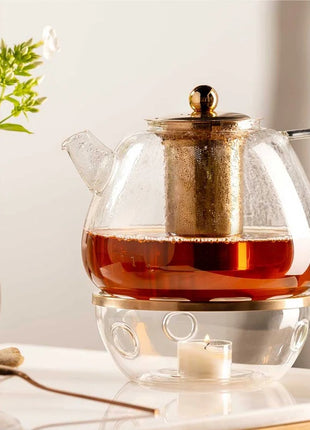 077384 Leonardo Tè per Te glazen theepot met filter 1.5 L
