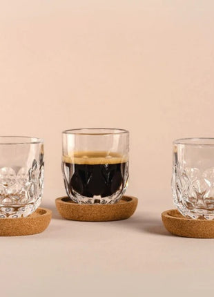 055190 Leonardo Gocce espresso glazen set - 6 delig