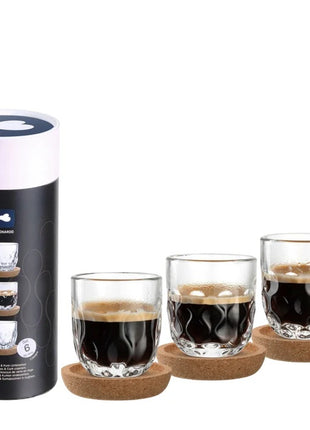 055190 Leonardo Gocce espresso glazen set - 6 delig