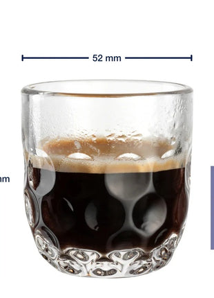 055179 Leonardo Gocce espresso glas set variant 1 - 2 glazen