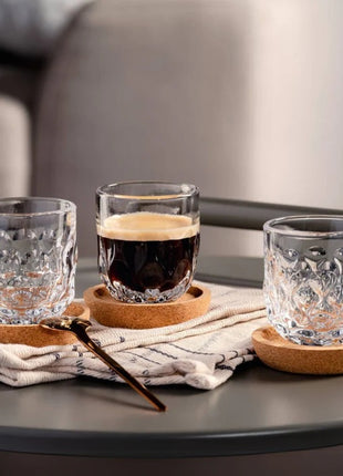 055180 Leonardo Gocce espresso glas set variant 2 - 2 glazen