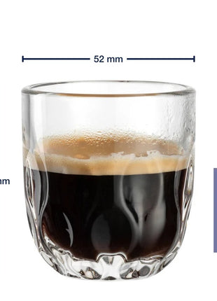 055181 Leonardo Gocce espresso glas set variant 3 - 2 glazen