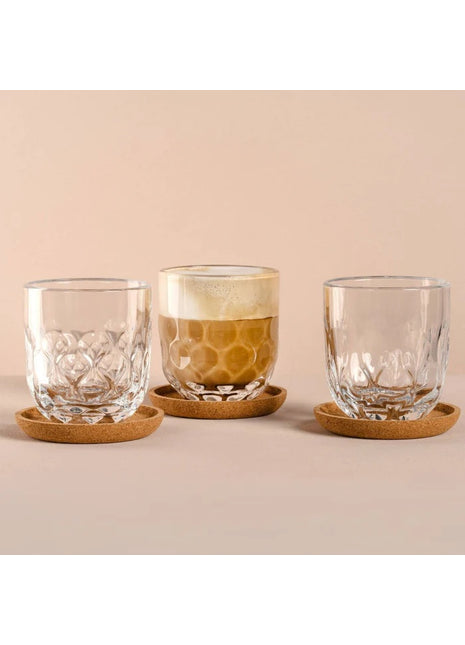 055191 Leonardo Gocce koffie glazen set - 6 delig