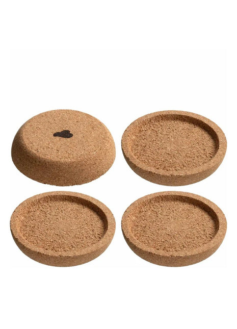 055173 Leonardo Gocce kurken onderzetters 6cm - set 4 stuks