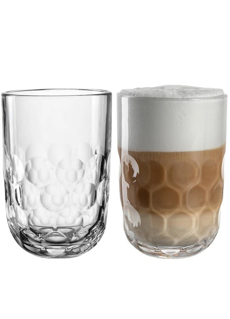 055187 Leonardo Gocce latte macchiato glazen set variant 1 - 2 delig