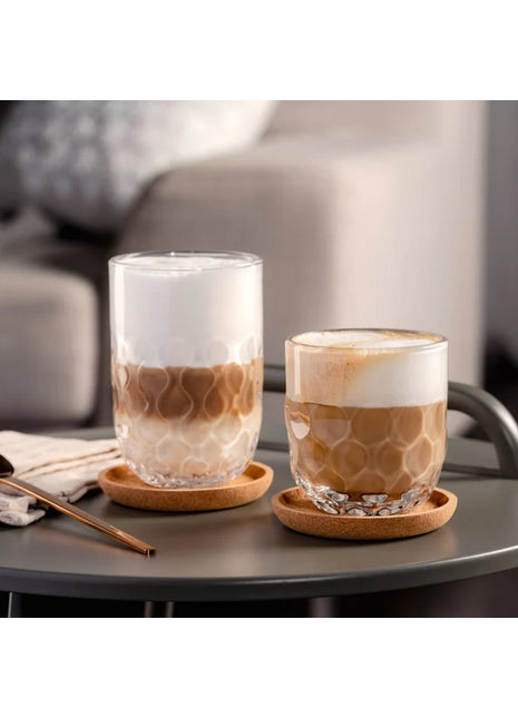 055188 Leonardo Gocce latte macchiato glazen set variant 2 - 2 delig
