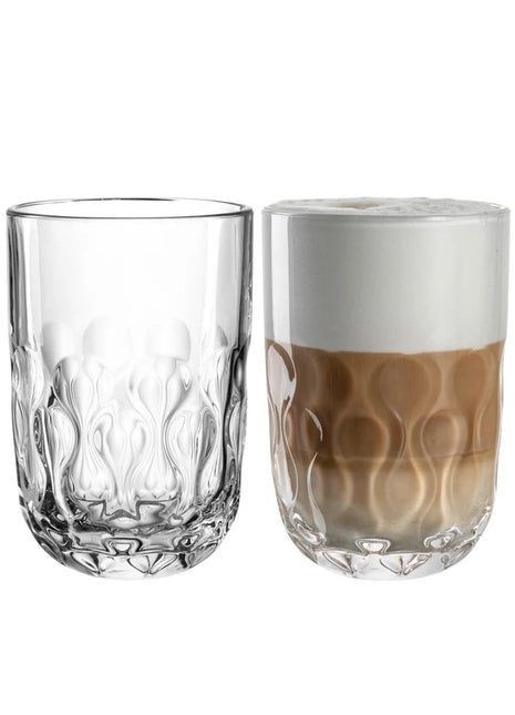 055188 Leonardo Gocce latte macchiato glazen set variant 2 - 2 delig
