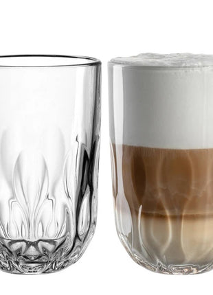 055189 Leonardo Gocce latte macchiato glazen mok set variant 3 - 2 delig