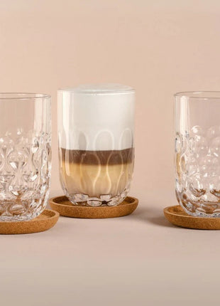 055192 Leonardo Gocce latte macchiato glazen set - 6 delig