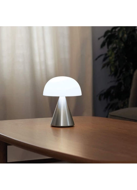 Lexon Mina medium led lamp alu poli - 9 kleuren licht