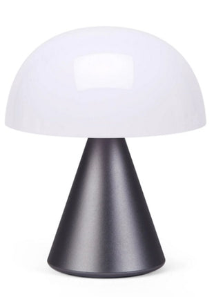 Lexon Mina Large lamp accu metallic grijs - 9 kleuren licht