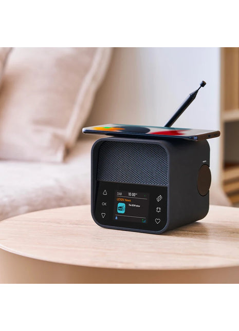 LA130N LEXON Oslo News Premium DAB & FM radio | wekker | bluetooth speaker | wireless charger