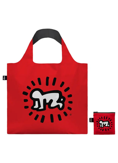 KH.RB LOQI vouwtas Keith Harring Radiant Baby