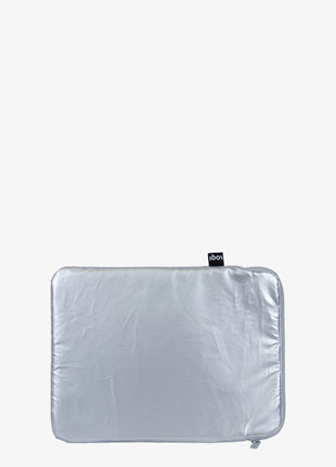 LOQI Laptop Cover Metallic - zilver