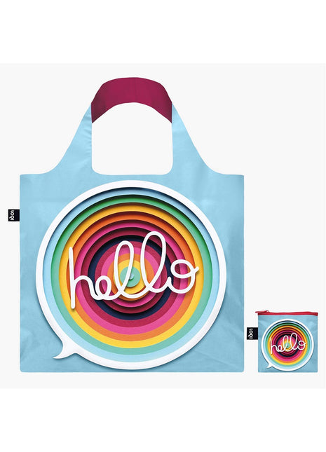 LOQI vouwtas - opvouwbare tas  / shopper - Hello