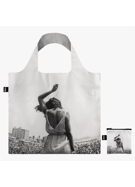 LOQI vouwtas - opvouwbare tas  / shopper - Venice Beach Rock Festival