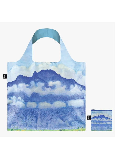 LOQI vouwtas - opvouwbare tas  / shopper Museum -  De Schynige Platte