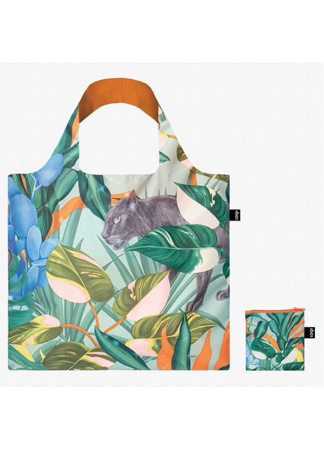 LOQI vouwtas - opvouwbare tas  / shopper - Wild Forest