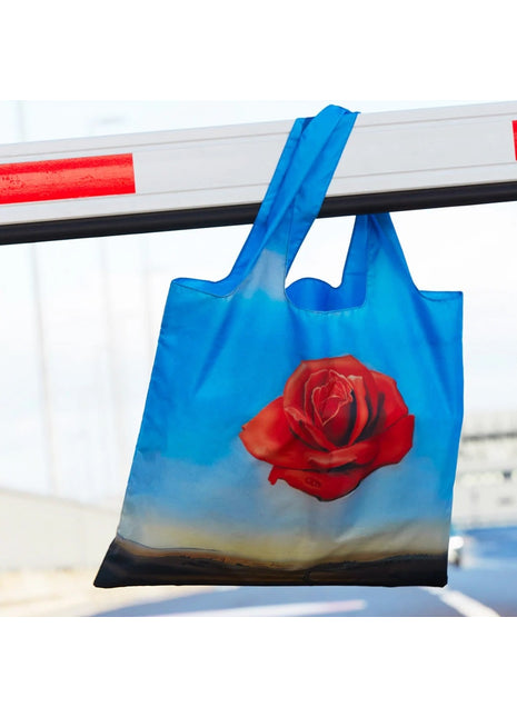 LOQI vouwtas - opvouwbare tas  / shopper Salvador Dali Mediative Rose